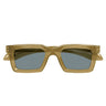 Alexander McQueen Occhiali da Sole AM0506S 007 Marrone Grigio Uomo 