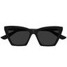 Alexander McQueen Occhiali da Sole AM0536S 001 Nero Grigio Donna