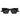 Alexander McQueen Occhiali da Sole AM0536S 005 Nero Strass/Grigio Donna