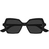 Alexander McQueen Occhiali da Sole AM0537S 001 Nero Grigio Donna 