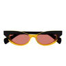 Alexander McQueen Occhiali da Sole AM0544S 005 Nero/Rosso Donna
