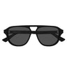 Alexander McQueen Occhiali da Sole AM0573S 001 Nero/Grigio Unisex