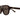Alexander McQueen Occhiali da Sole AM0573S 002 Marrone/Marrone Unisex 3