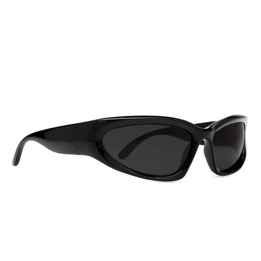 Balenciaga Okulary Przeciwsłoneczne BB0157S 001 Justin Bieber Czarny/Szary Męskie 2