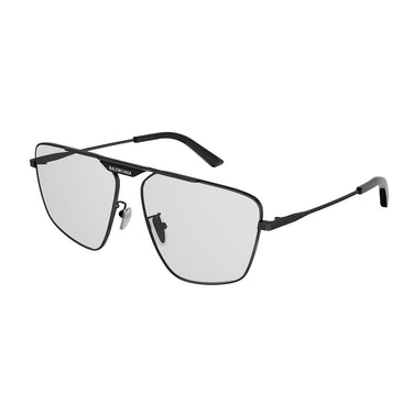 Balenciaga Occhiali da Sole BB0246SA 004 Grigio/Grigio Chiaro Uomo 2