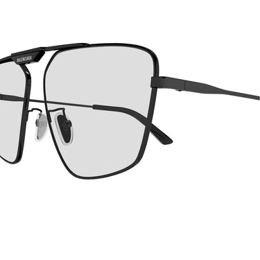 Balenciaga Occhiali da Sole BB0246SA 004 Grigio/Grigio Chiaro Uomo 3