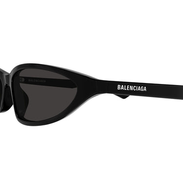 Balenciaga Okulary Przeciwsłoneczne BB0402S 001 Czarny/Szary Damskie 3