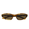 Balenciaga Okulary Przeciwsłoneczne BB0402S 003 Havana/Brązowe Damskie