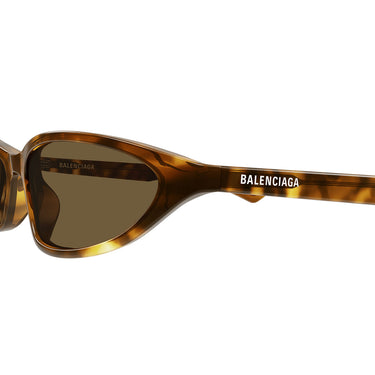 Balenciaga Okulary Przeciwsłoneczne BB0402S 003 Havana/Marrone Damskie 3