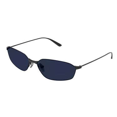 Balenciaga Okulary Przeciwsłoneczne BB0412S 003 Szary/Niebieski Unisex 2