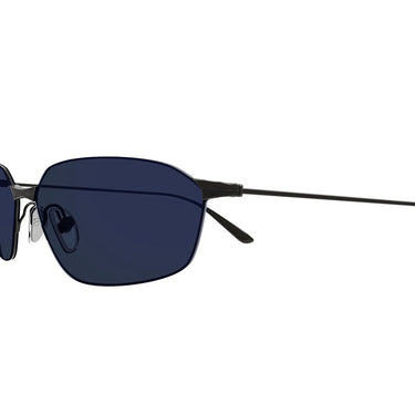 Balenciaga Okulary Przeciwsłoneczne BB0412S 003 Szary/Niebieski Unisex 3