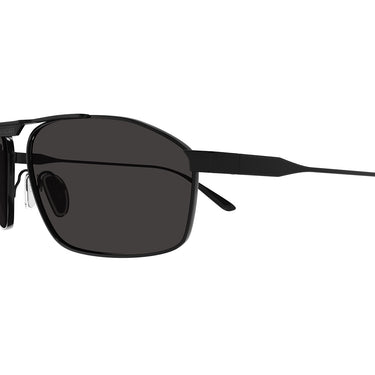 Balenciaga Okulary Przeciwsłoneczne BB0416S 001 Nero Grigio Uomo 3
