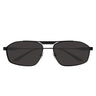 Balenciaga Okulary Przeciwsłoneczne BB0416S 001 Czarny Szary Męskie
