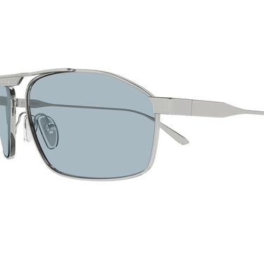 Balenciaga Occhiali da Sole BB0416S 005 Rutenio Azzurro Uomo 3