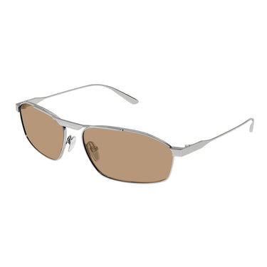 Balenciaga Occhiali da Sole BB0416S 006 Rutenio Marrone Uomo 2