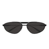 Balenciaga Okulary Przeciwsłoneczne BB0417S 001 Czarny/Szary Unisex