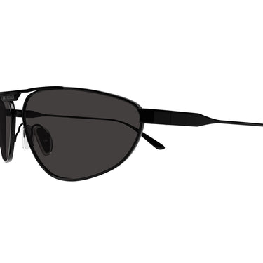 Balenciaga Okulary Przeciwsłoneczne BB0417S 001 Czarny/Szary Unisex 3