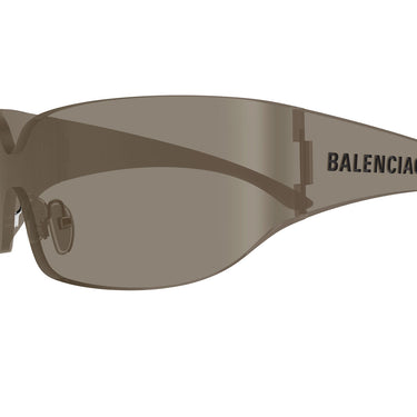 Balenciaga Okulary Przeciwsłoneczne BB0421S 002 Brązowy Brązowy Unisex 3