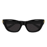Balenciaga Gafas de Sol BB0430S 001 Negro Gris Mujer