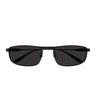 Balenciaga Sonnenbrille BB0451S 001 Schwarz Grau Unisex
