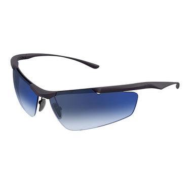 Balenciaga Occhiali da Sole BB0462S 003 Rutenio Blu Unisex 2