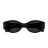 Balenciaga Occhiali da Sole BB0477SA 001 Nero Grigio Donna