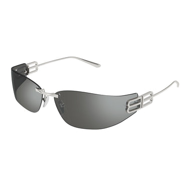 Balenciaga Occhiali da Sole BB0484S 003 Rutenio Argento Donna  2
