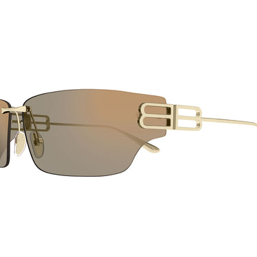 Balenciaga Okulary Przeciwsłoneczne BB0485SA 002 Złoty/Różowy Unisex