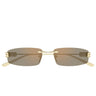 Balenciaga Occhiali da Sole BB0488S 003 Oro Rosa Uomo
