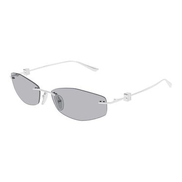 Balenciaga Occhiali da Sole BB0535S 004 Argento/Grigio Donna 2