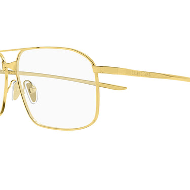 Balenciaga Occhiali da Vista BB0495O 002 Oro Trasparente Uomo 3