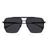 Bottega Veneta Okulary Przeciwsłoneczne BV1012S 001 Czarny Szary Męskie