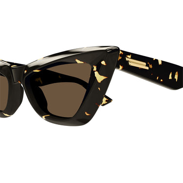 Bottega Veneta Okulary Przeciwsłoneczne BV1101S 002 Havana/Marrone Damskie 3