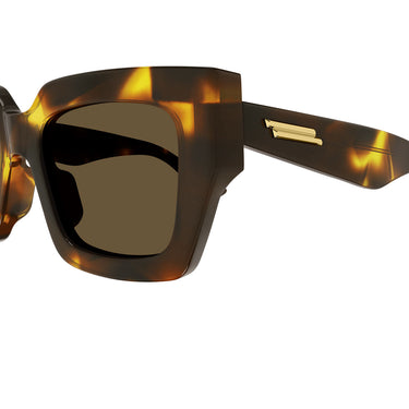 Bottega Veneta Okulary Przeciwsłoneczne BV1212S 005 Havana/Marrone Damskie 3