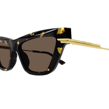 Bottega Veneta Okulary Przeciwsłoneczne BV1241S 002 Havana/Marrone Unisex 3