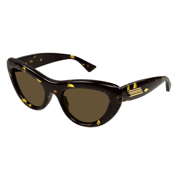 Bottega Veneta Okulary Przeciwsłoneczne BV1282S 002 Havana/Marrone Damskie 2