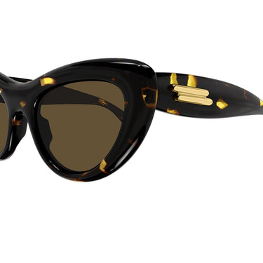 Bottega Veneta Okulary Przeciwsłoneczne BV1282S 002 Havana/Marrone Damskie 3