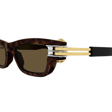 Bottega Veneta Okulary Przeciwsłoneczne BV1308S 002 Havana/Marrone Unisex 3
