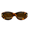 Bottega Veneta Okulary Przeciwsłoneczne BV1322S 002 Havana-Marrone Damskie