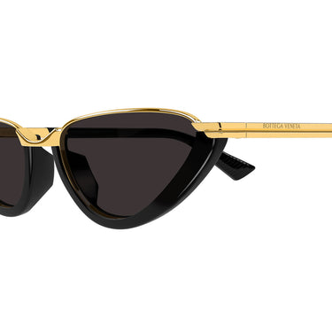 Bottega Veneta Okulary Przeciwsłoneczne BV1346S 001 Nero/Grigio Damskie 3