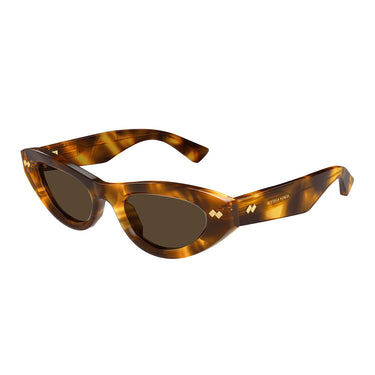 Bottega Veneta Okulary Przeciwsłoneczne BV1350S 002 Havana/Marrone Damskie 2