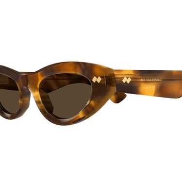 Bottega Veneta Okulary Przeciwsłoneczne BV1350S 002 Havana/Marrone Damskie 3