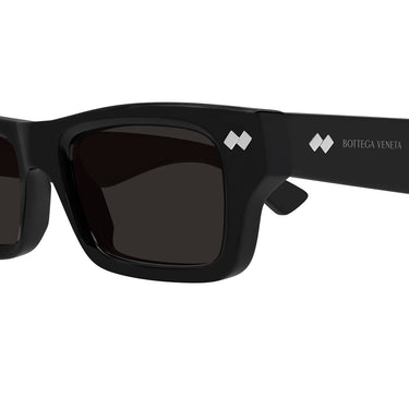 Bottega Veneta Okulary Przeciwsłoneczne BV1351S 001 Czarny/Szary Unisex 3