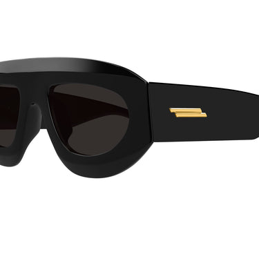 Bottega Veneta Okulary Przeciwsłoneczne BV1358S 001 Czarny/Szary Unisex 3