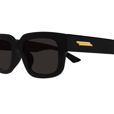 Bottega Veneta Okulary Przeciwsłoneczne BV1359SA 001 Czarny/Szary Unisex 3
