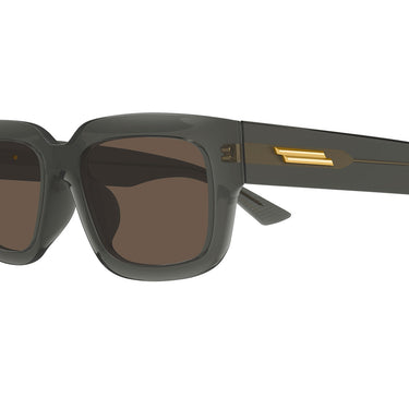 Bottega Veneta Okulary Przeciwsłoneczne BV1359SA 004 Szary/Brązowy Unisex 3
