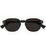 Bottega Veneta Okulary Przeciwsłoneczne BV1364S 001 Czarny/Szary Męskie