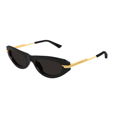 Bottega Veneta Okulary Przeciwsłoneczne BV1368S 001 Czarny/Szary Damskie 2
