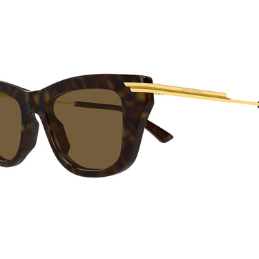 Bottega Veneta Okulary Przeciwsłoneczne BV1369S 002 Havana/Marrone Damskie 3