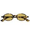 Bottega Veneta Okulary Przeciwsłoneczne BV1388S 002 Havana/Giallo Unisex
